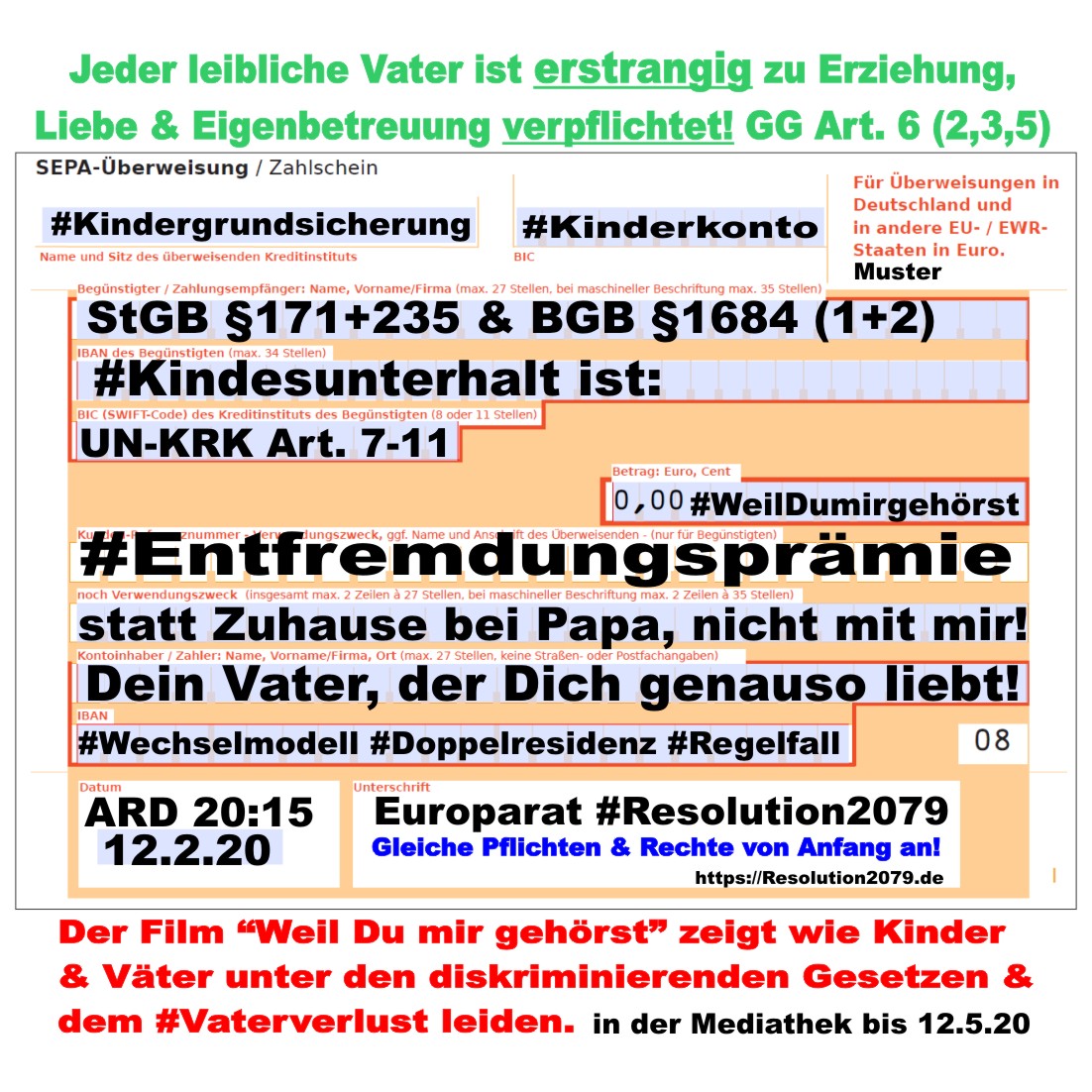 Kindergrundsicherung - Resolution2079.de